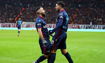 Super Lig: Ανατροπή και διπλό τίτλου δια χειρός Μπακασέτα για Τράμπζονσπορ, 1-2 τη Γαλατασαράι!