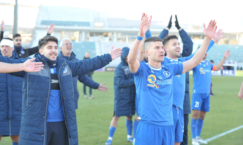 Super League 2: Νίκη Βόλου - Ολυμπιακός Βόλου 1-0: Κυανόλευκο το ντέρμπι (video)