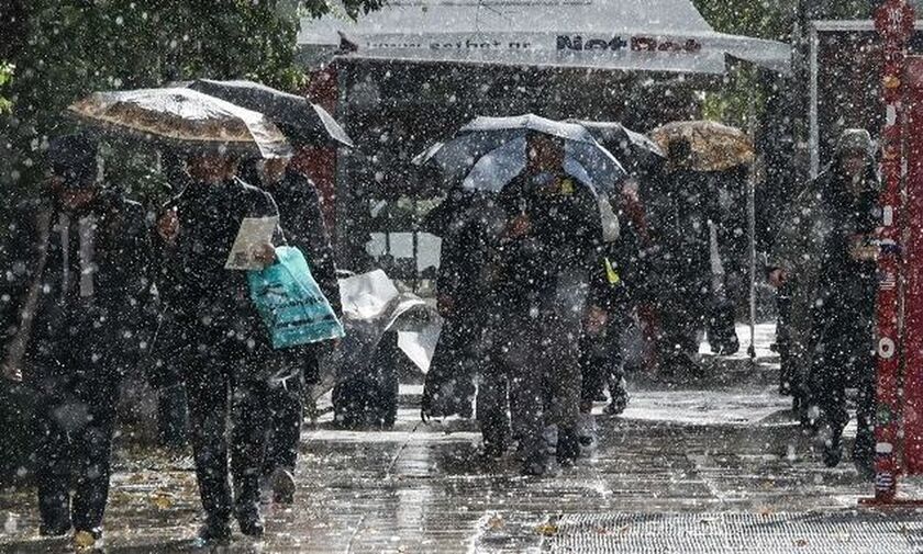 Καιρός: Έκτακτο δελτίο επιδείνωσης - Καταιγίδες και πυκνές χιονοπτώσεις από το βράδυ της Παρασκευής