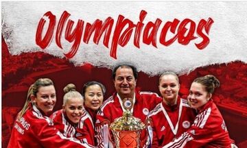 Η ΚΑΕ Ολυμπιακός έδωσε συγχαρητήρια στα κορίτσια του πινγκ πονγκ για τον τίτλο! (pic)