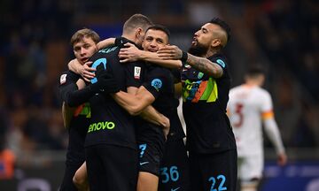 Coppa Italia: Πανηγυρικά στα ημιτελικά η Ίντερ, 2-0 τη Ρόμα