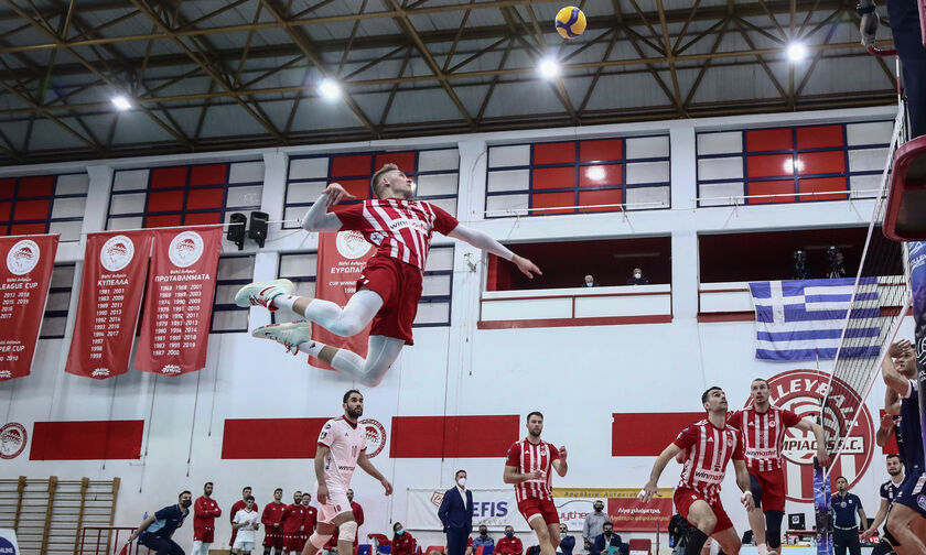 O Oλυμπιακός εύκολα 3-0 την ελλιπή Κηφισιά