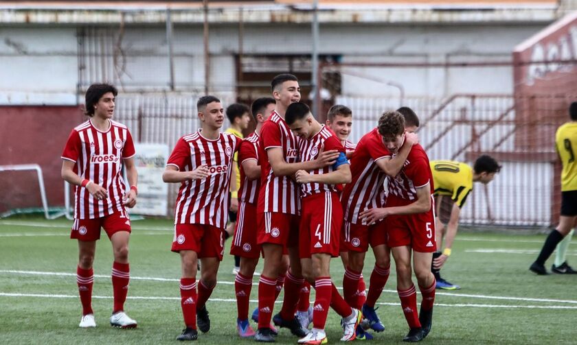 Ολυμπιακός Κ15-ΑΕΚ Κ15 4-0: Μεγάλη νίκη οι Πειραιώτες