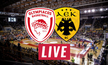 LIVE: Ολυμπιακός - ΑΕΚ (20:00)