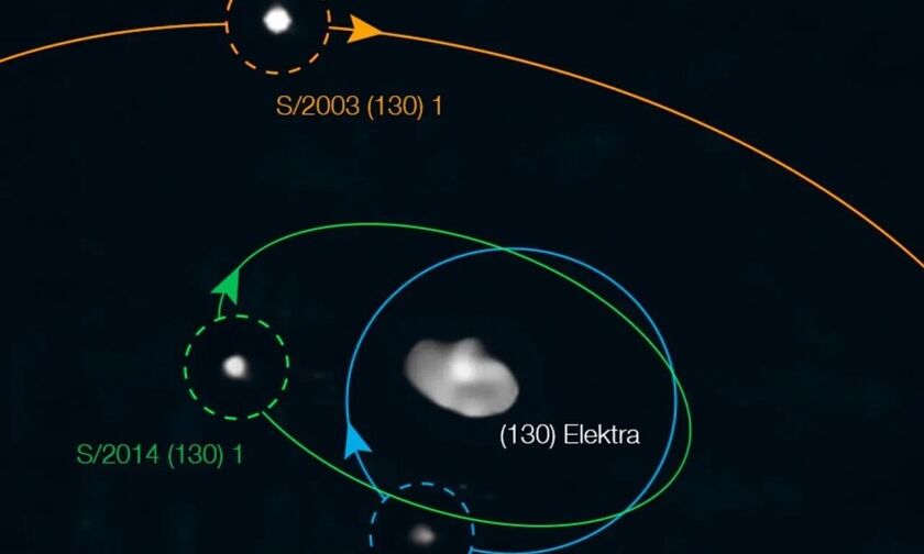 Εντοπίστηκαν για πρώτη φορά τρεις δορυφόροι γύρω από αστεροειδή