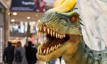 Δεινόσαυροι στο  Mall Athens