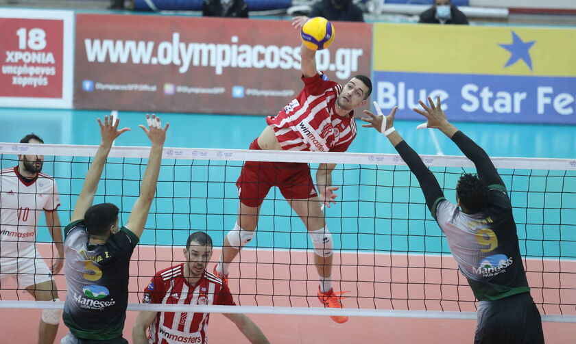 Ολυμπιακός - Μίλων 3-0: Στο φάιναλ φορ δια περιπάτου