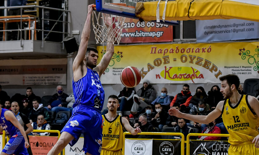 Α2 μπάσκετ: Πέρασε και απ΄ το Μαρούσι η Καρδίτσα (79-74) - Η βαθμολογία