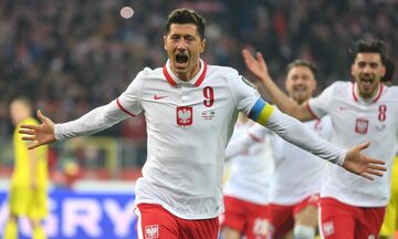 Πολωνία - Σουηδία 2-0: Λεβαντόβσκι και Κριχόβιακ την έστειλαν στο Κατάρ