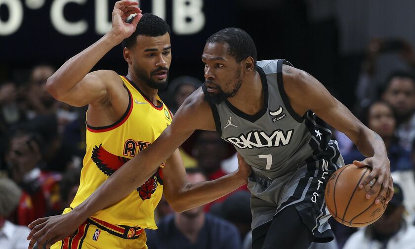 NBA: Οι Χοκς με «μπροστάρη» τον Γιανγκ υπέταξαν τους Νετς παρά τον 55αρη Ντουράντ (highlights)