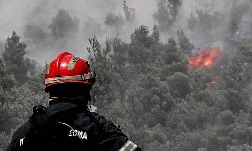 Ρόδος: Μεγάλη φωτιά στη Σορώνη 