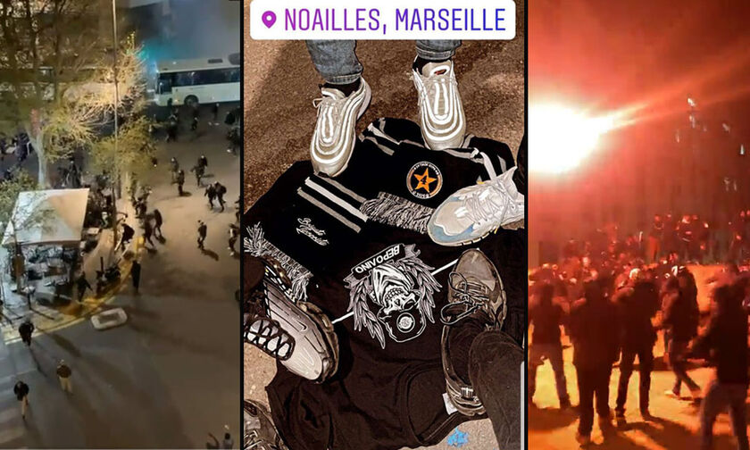 Μαρσέιγ - ΠΑΟΚ: Πεδίο μάχης η Μασσαλία - Επεισόδια σε δρόμους και ξενοδοχεία (vids)