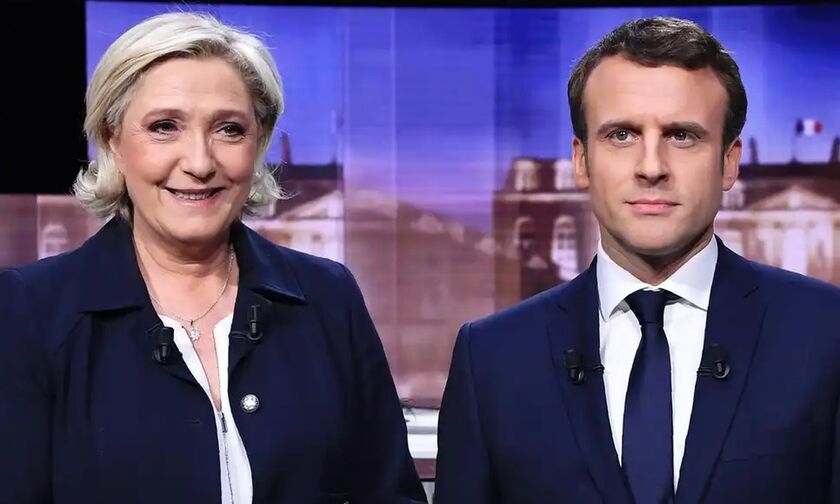 Γαλλικές εκλογές: Σαφές προβάδισμα Μακρόν έναντι Λεπέν ενόψει β' γύρου