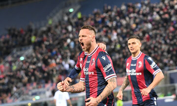Serie A: Μπολόνια- Σαμπντόρια 2-0: Σόου Αρναούτοβιτς, σε κίνδυνο οι Γενοβέζοι