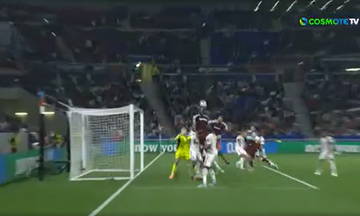 Λιόν - Γουέστ Χαμ: Το 0-1 με κεφαλιά του Ντόουσον