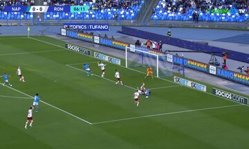 Νάπολι-Ρόμα 1-1: Τα highlights της αναμέτρησης