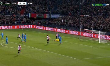 Φέγενορντ-Μαρσέιγ: Το γκολ του Ντέσερς