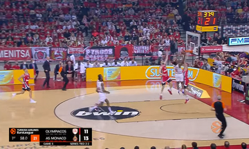 Ολυμπιακός - Μονακό 94-88: Τα highlights της μεγάλης πρόκρισης!