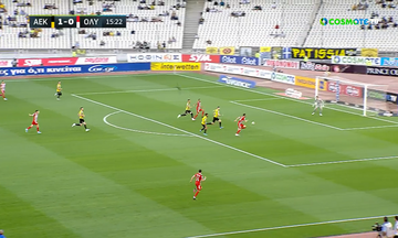 ΑΕΚ - Ολυμπιακός 2-3: Τα highlights του διπλού στο ΟΑΚΑ!