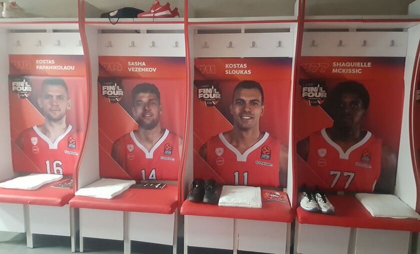 To «ΦΩΣ» στα αποδυτήρια του Ολυμπιακού στο Βελιγράδι (vid)