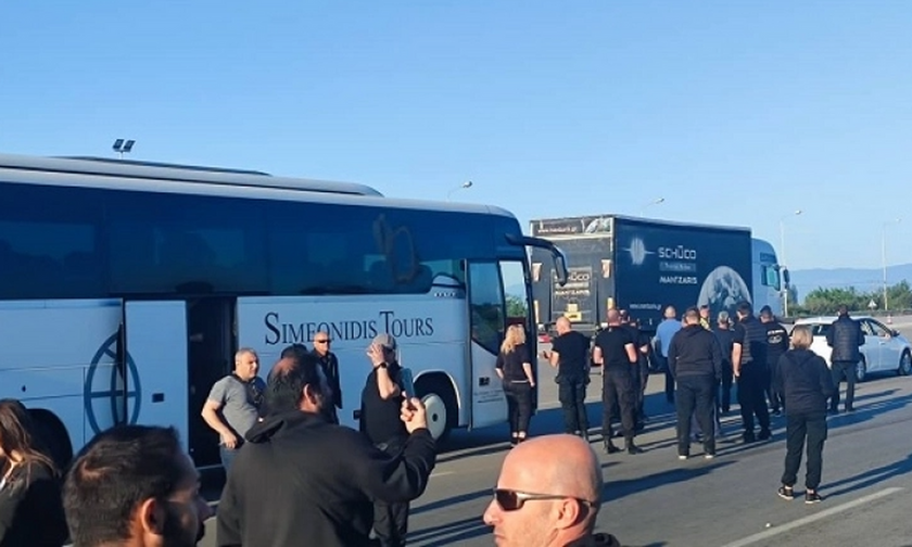 ΠΑΟΚ: Λεωφορείο που μετέφερε οπαδούς «έμεινε» κοντά στη Λαμία