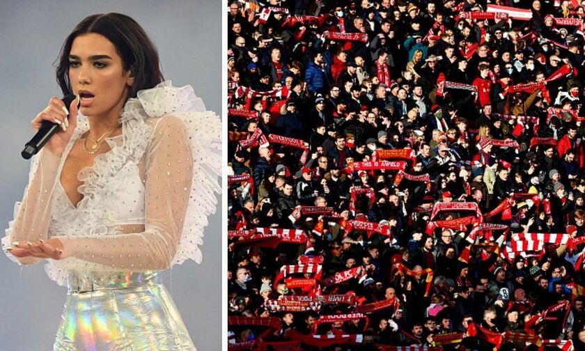 Λίβερπουλ-Ρεάλ Μαδρίτης: Η σχέση των Reds με την Ντούα Λίπα - «One kiss is all it takes» 