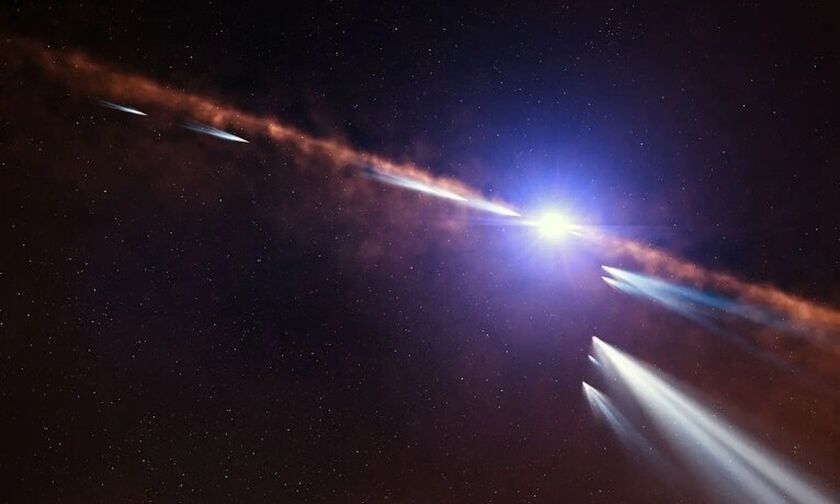 Το τηλεσκόπιο TESS ανακάλυψε 30 εξωκομήτες σε άλλο πλανητικό σύστημα