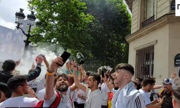 Champions League: Οι φίλοι της Ρεάλ Μαδρίτης κάνουν... προθέρμανση στους δρόμους του Παρισιού!