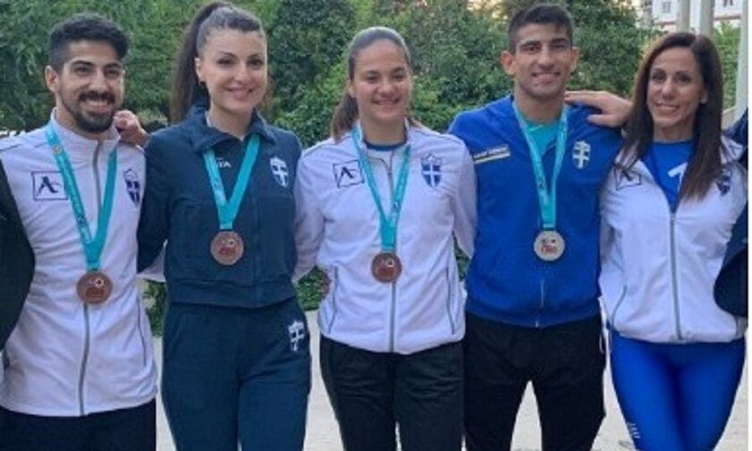 Καράτε: Τέσσερα μετάλλια στο Ευρωπαϊκό Πρωτάθλημα του Γκαζιάντεπ, στην Τουρκία!