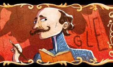Edmond Rostand: Η Google τιμά με doodle τον Γάλλο ποιητή και δημιουργό του «Cyrano de Bergerac»