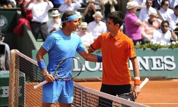 Roland Garros: Το βράδυ της Τρίτης (31/5) η μεγάλη μάχη του Τζόκοβιτς με τον Ναδάλ