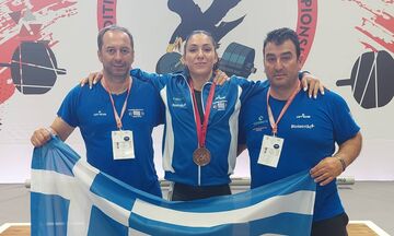 Άρση βαρών: «Χαλκινη» η Γεωργοπούλου στο Ευρωπαϊκό Πρωτάθλημα!