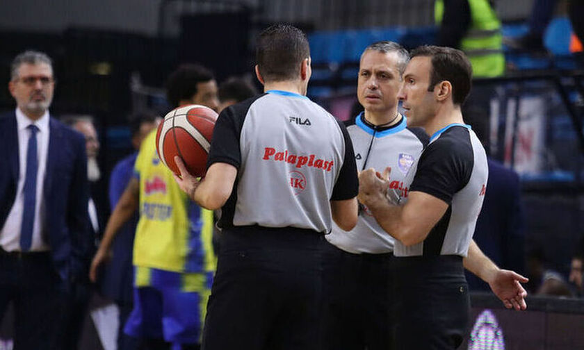 Παναθηναϊκός - Λάρισα: Οι διαιτητές του Game 5
