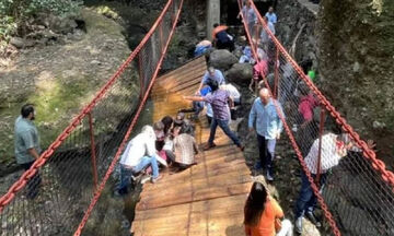 Μεξικό: Κατάρρευση γέφυρας κατά τη διάρκεια των εγκαινίων της – Πάνω από 20 τραυματίες (vid)