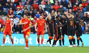 Nations League: Η Ολλανδία «προσγείωσε» την Ουαλία, «ξέσπασε» το Βέλγιο