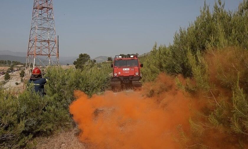 Πυρκαγιά στην περιοχή Ζελίου Φθιώτιδος και στη Βουνιχώρα Φωκίδας