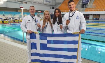 Τεχνική κολύμβηση: Πέντε μετάλλια στην πρεμιέρα του Ευρωπαϊκού 