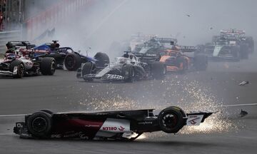 Formula 1: Απίστευτο ατύχημα στην εκκίνηση και διακοπή του αγώνα! (vids)