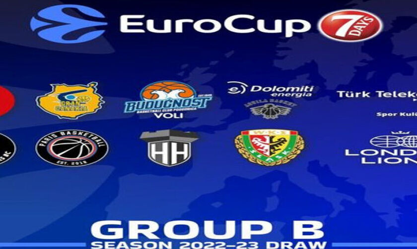 Προμηθέας: Οι αντίπαλοί του στο Eurocup