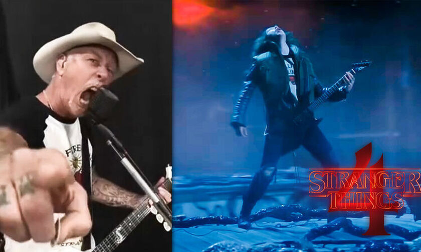 Stranger Things: Οι Metallica παίζουν το Master of Puppets τιμώντας τον Eddie Munson (video)  