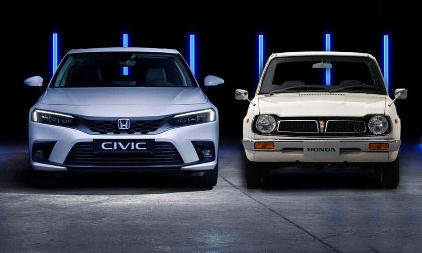 Το Honda Civic γιορτάζει 50 χρόνια επιτυχιών