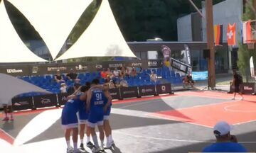 3×3 U21 Nations League: Μία νίκη και μία ήττα οι άνδρες, δύο ήττες οι γυναίκες 