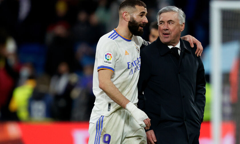 Αντσελότι: «Ο Μπενζεμά είναι ο καλύτερος στον κόσμο»