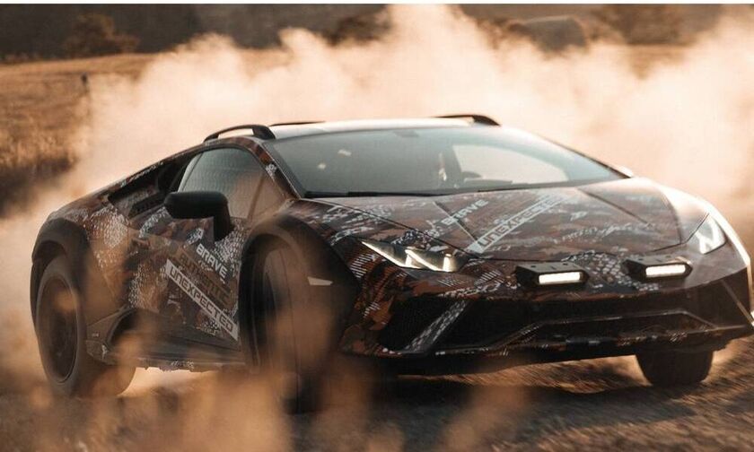 Lamborghini Huracan Sterrato έτοιμη για το Ακρόπολις (+video)