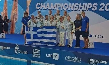 Καλλιτεχνική κολύμβηση: Χάλκινο μετάλλιο στο Ευρωπαϊκό κορασίδων
