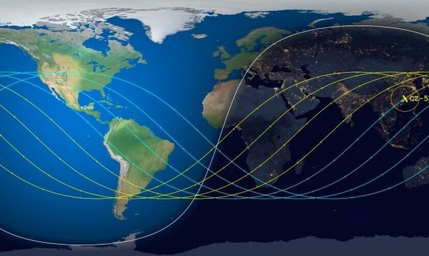 Τις επόμενες ώρες η συντριβή του κινεζικού πυραύλου στη Γη – Πόσο κινδυνεύει η Ελλάδα