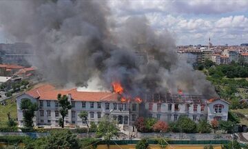 Κωνσταντινούπολη: Φωτιά στο ελληνικό νοσοκομείο «Βαλουκλή» (vid)
