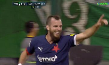Παναθηναϊκός - Σλάβια 1-1: Το γκολ του Γιουρέτσκα (vid)