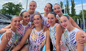 Ευρωπαϊκό Πρωτάθλημα: Χάλκινο μετάλλιο για την Ελλάδα στο κόμπο στην καλλιτεχνική κολύμβηση