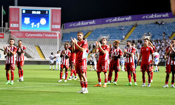 Απόλλων Λεμεσού - Ολυμπιακός 1-1: Τα highlights του αγώνα